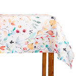Harzbeschichtet, fleckabweisend, Blumenmuster, Aquarellmuster, mehrfarbig - Ribes y Casals