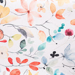 Harzbeschichtet, fleckabweisend, Blumenmuster, Aquarellmuster, mehrfarbig - Ribes y Casals