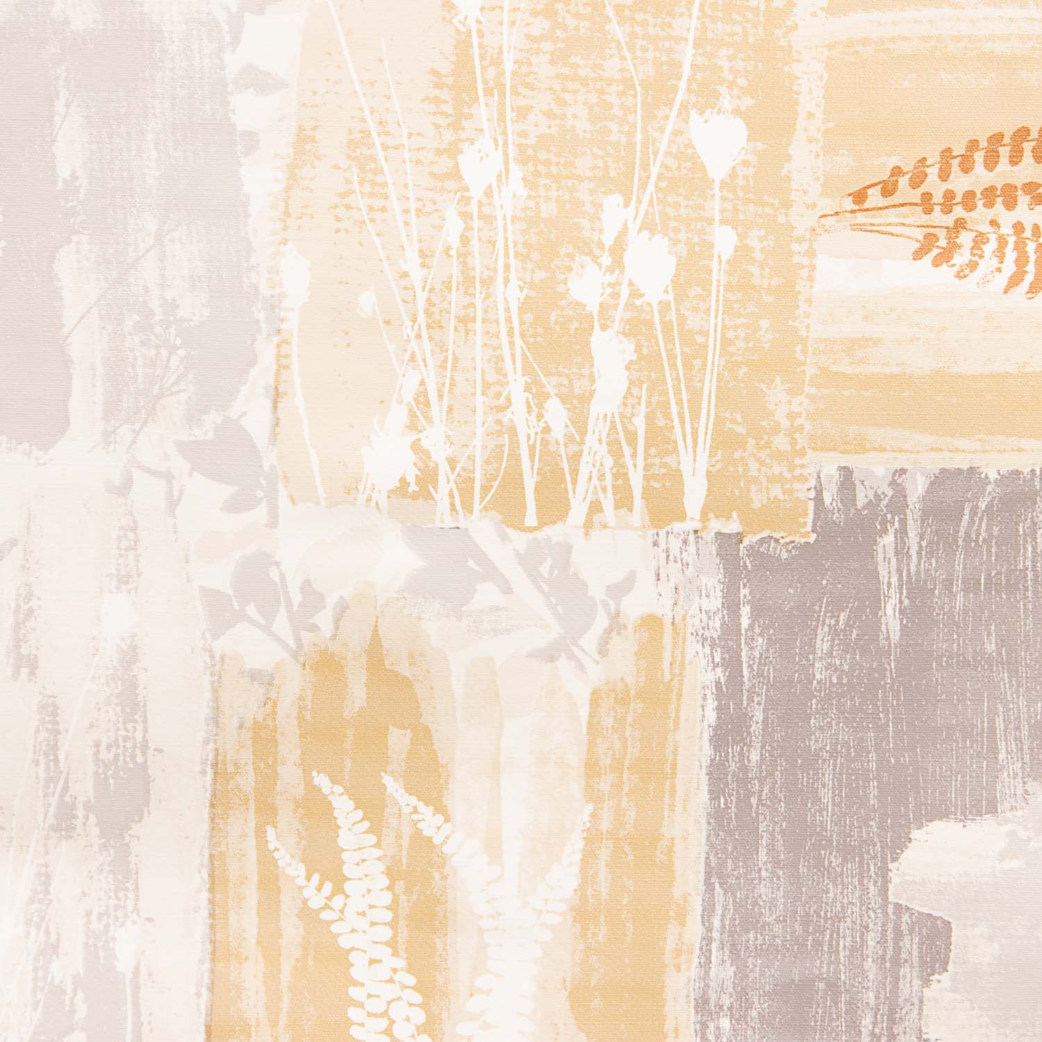 Vintage-Blätter aus Gummi, beige - Ribes y Casals
