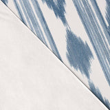 Blaues Ikat-Muster-Gummiteppich - Ribes y Casals