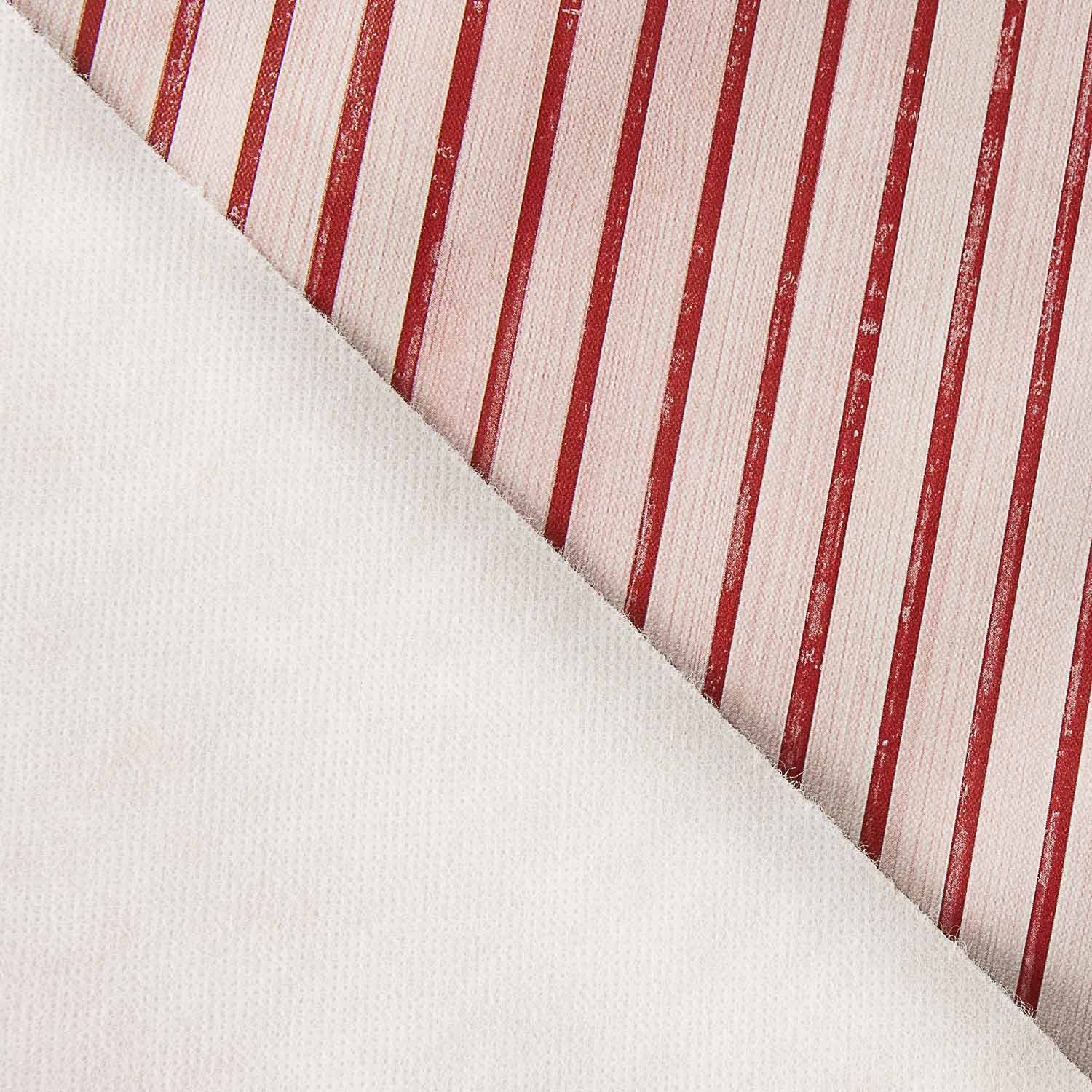 Vintage-Gummimatte mit Streifen, rot - Ribes y Casals