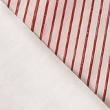 Vintage-Gummimatte mit Streifen, rot - Ribes y Casals