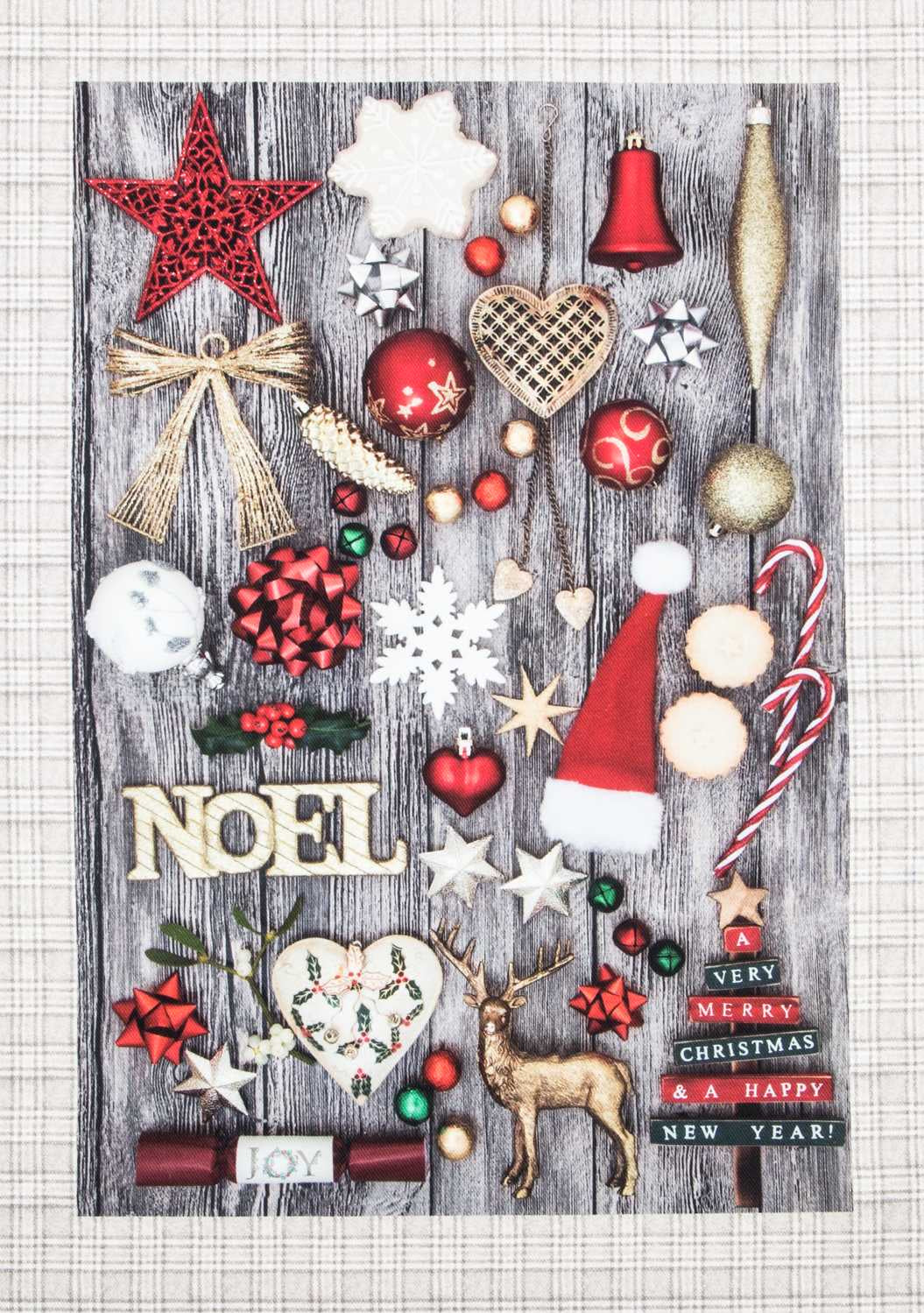 Frohe Weihnachten Wandteppich Kissen Wandlampe - Ribes y Casals