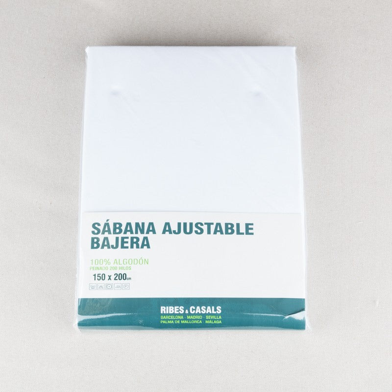 Verstellbares Baumwoll-Spannbetttuch 150x200cm - Ribes y Casals