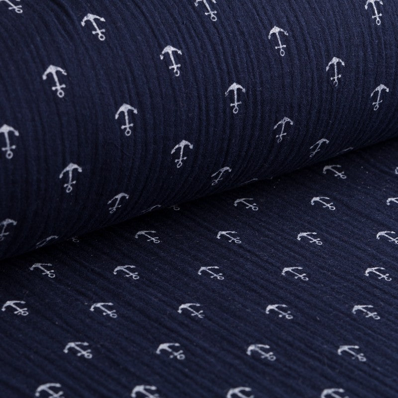 Bambula Cotton Anchor Marine - Ribes y Casals