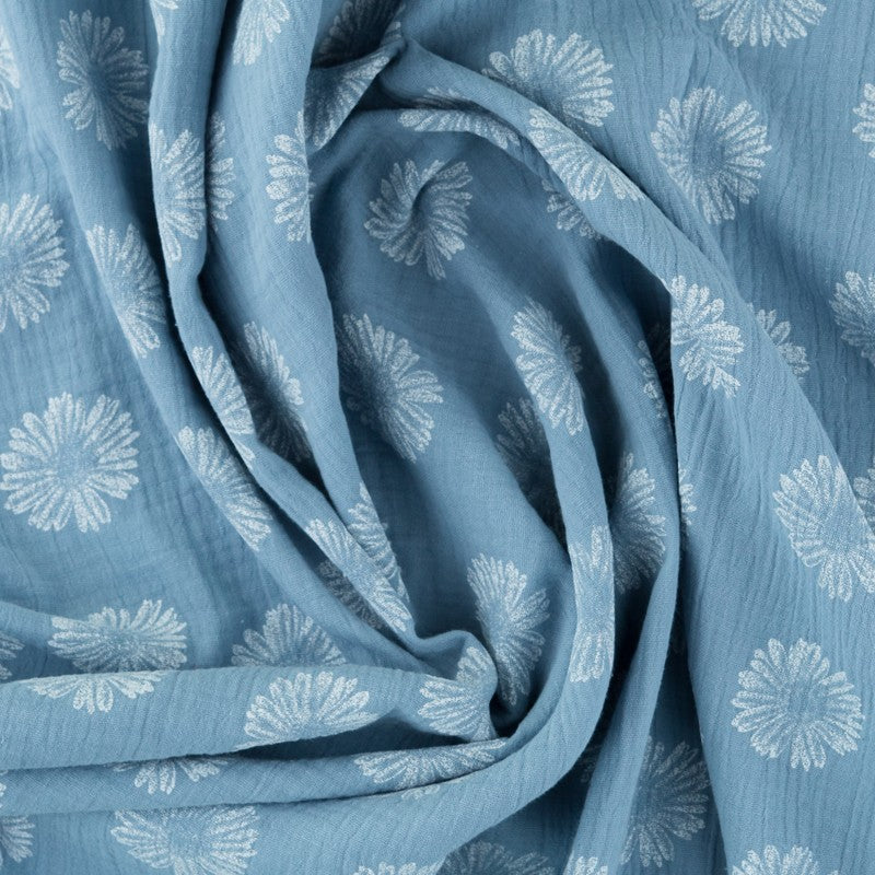Bambula Baumwolle Blume Denim - Ribes y Casals