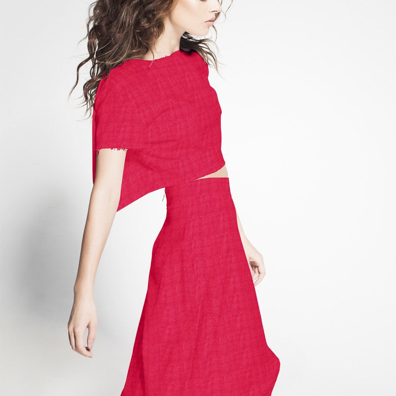 Bambula Baumwolle Rot - Ribes y Casals