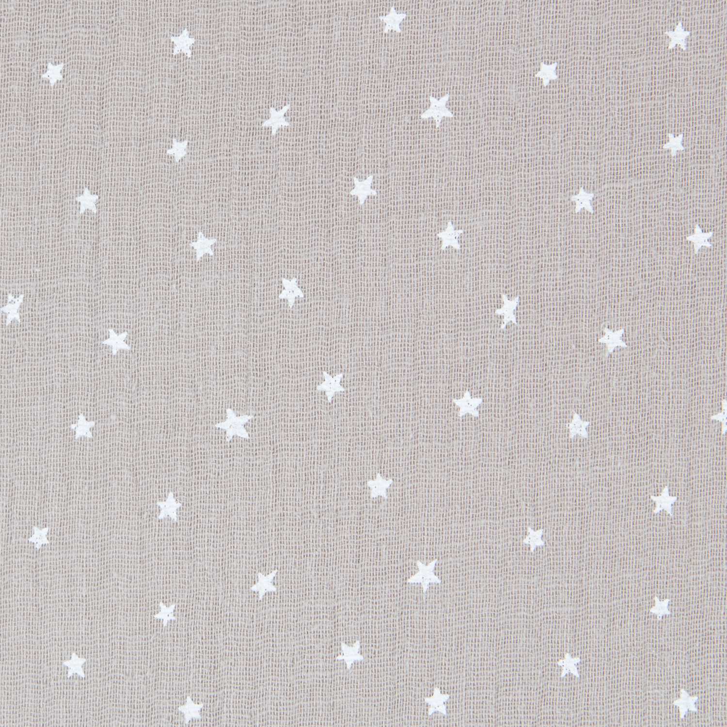 Bambula Baumwolle Sterne Beige - Ribes y Casals