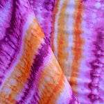 Bambula Bedruckte Tie-Dye Listas Orange - Ribes y Casals