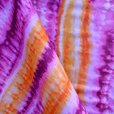 Bambula Bedruckte Tie-Dye Listas Orange - Ribes y Casals