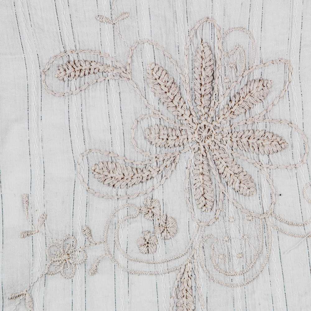 Bambula Polyester-Stickerei Grau - Ribes y Casals