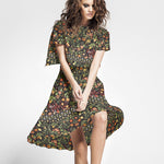Bambula Polyester Folk Orange - Ribes y Casals