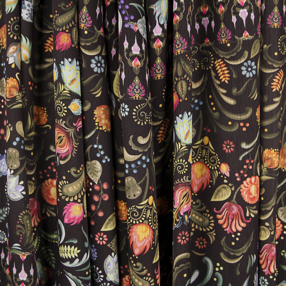 Bambula Polyester Folk Rosa - Ribes y Casals