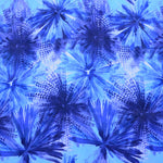 Bambula Satin Druck Blau - Ribes y Casals
