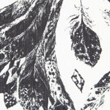 Bambula Satin Floral Schwarz - Ribes y Casals