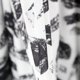 Bambula Satin Floral Schwarz - Ribes y Casals