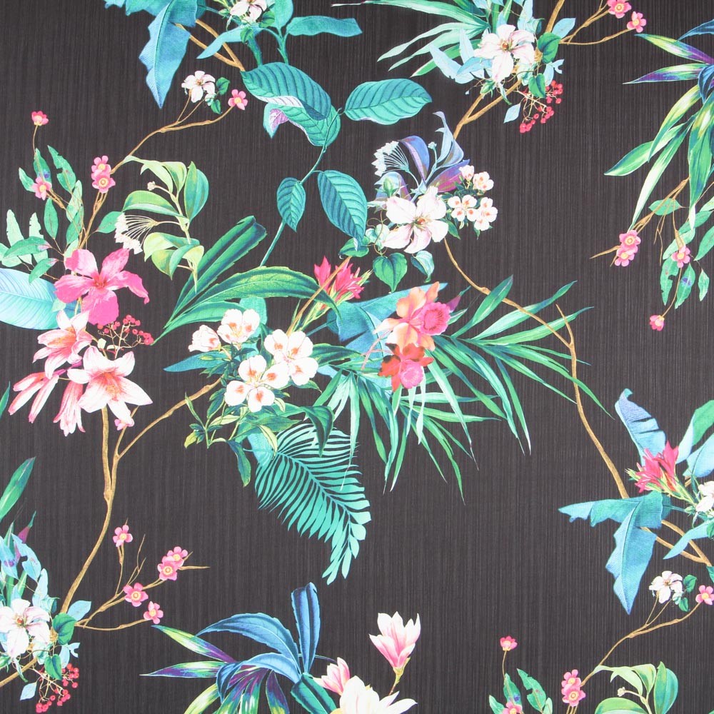 Bambula Tropical Satin Schwarz - Ribes y Casals