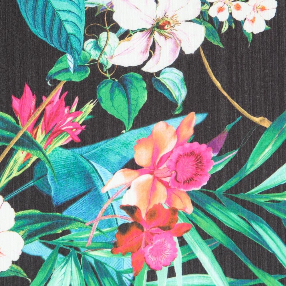 Bambula Tropical Satin Schwarz - Ribes y Casals