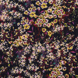Bambula Viskose Floral Gelb Rosa - Ribes y Casals