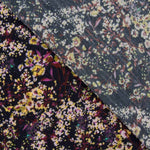 Bambula Viskose Floral Gelb Rosa - Ribes y Casals