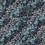 Bambula Viskose Floral Mitternachtsblau - Ribes y Casals