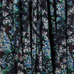 Bambula Viskose Floral Mitternachtsblau - Ribes y Casals