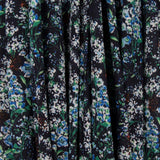 Bambula Viskose Floral Mitternachtsblau - Ribes y Casals