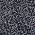 Bambula Viskose Blumen Hellblau - Ribes y Casals