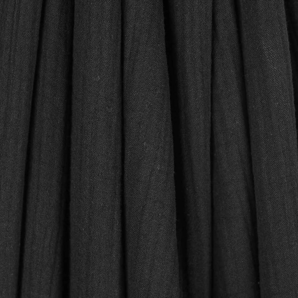 Bambula Baumwolle 135 cm Schwarz - Ribes y Casals