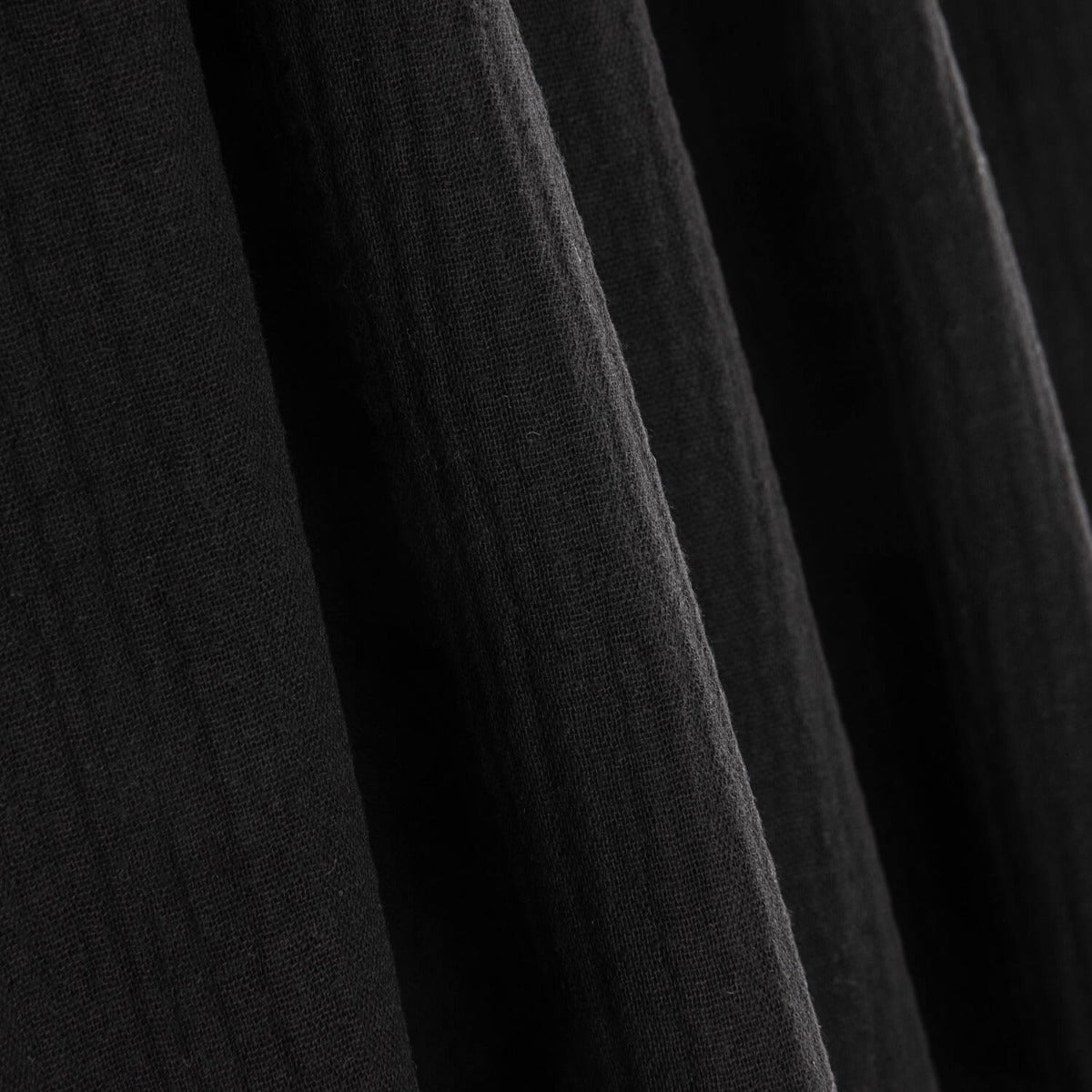 Bambula Baumwolle 145 cm Schwarz - Ribes y Casals