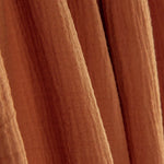 Bambula-Rest aus Baumwolle 145 cm Ziegelrot – verschiedene Maße x Breite 145 cm - Ribes y Casals