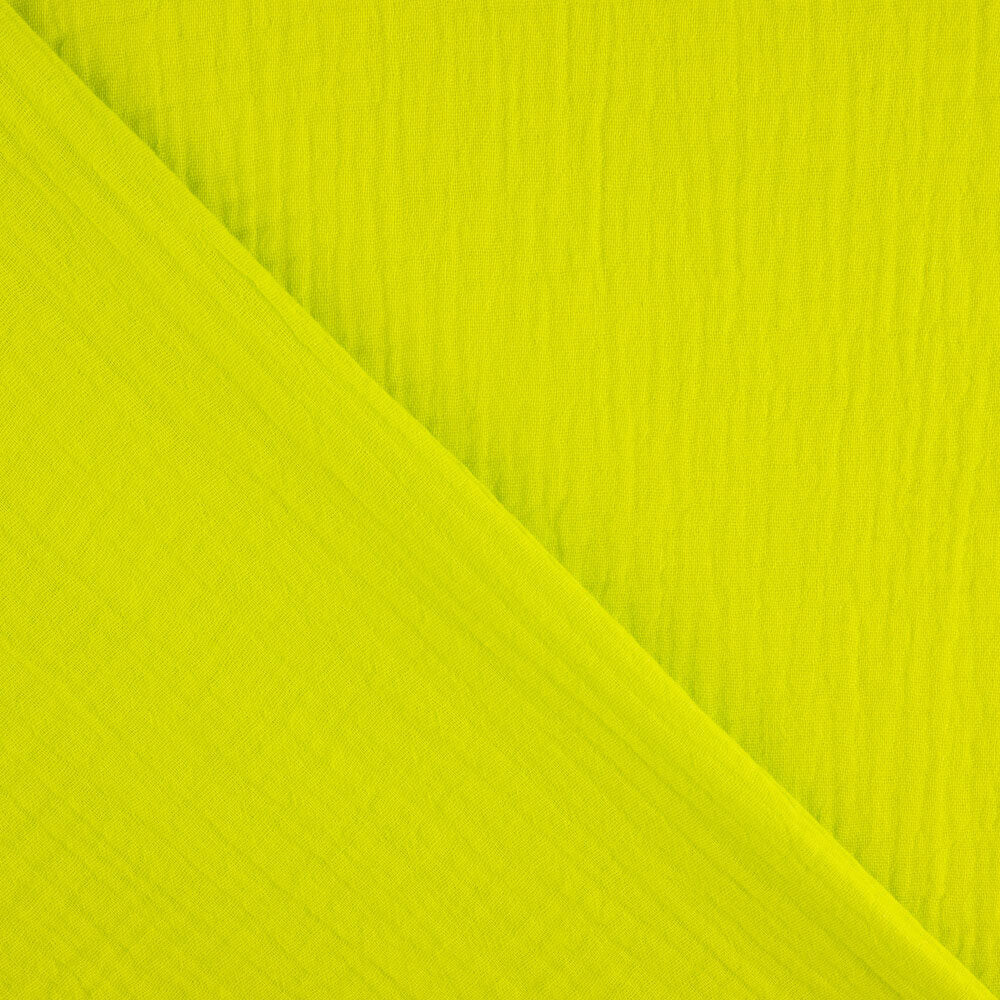 Bambula Baumwolle 140 cm Fluor Gelb - Ribes y Casals