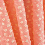 Bambula Cotton Swiss Coral Stickerei - Ribes y Casals