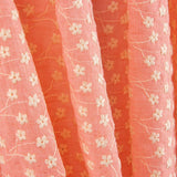 Bambula Cotton Swiss Coral Stickerei - Ribes y Casals