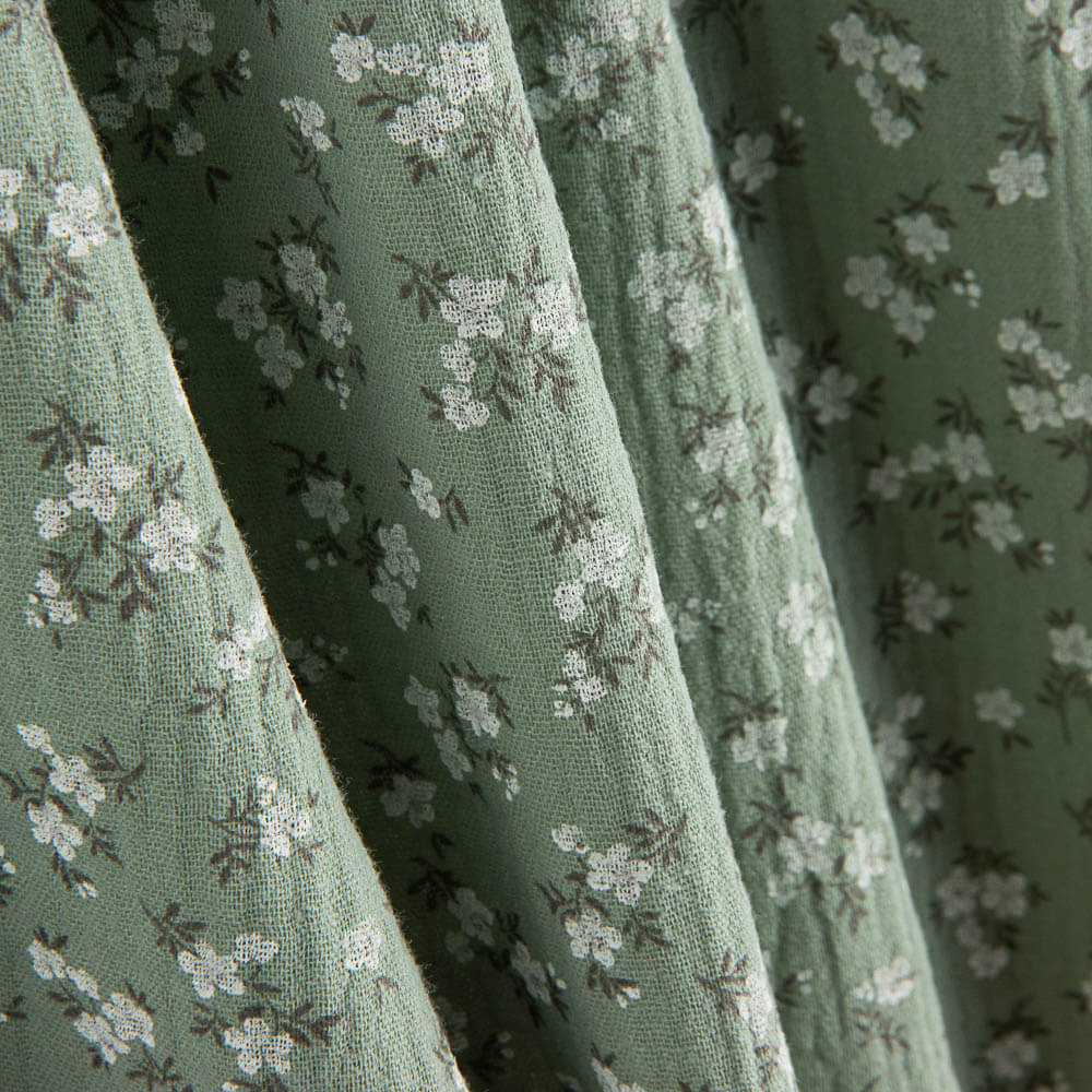 Bambula Cotton Bouquet Grün - Ribes y Casals