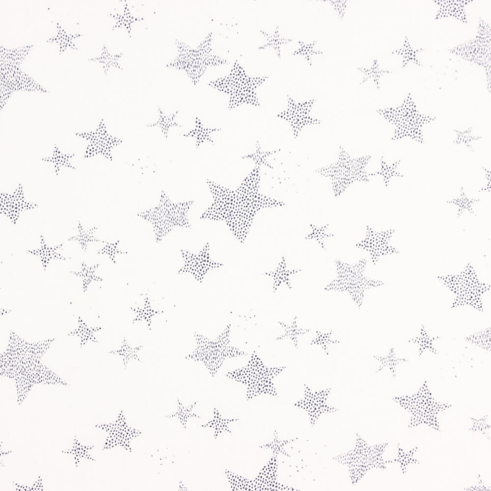 Bambula Baumwolle Gedruckt Multi Star Grau - Ribes y Casals