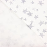 Bambula Baumwolle Gedruckt Multi Star Grau - Ribes y Casals