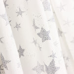 Bambula Baumwolle Gedruckt Multi Star Grau - Ribes y Casals
