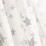 Bambula Baumwolle Gedruckt Multi Star Grau - Ribes y Casals