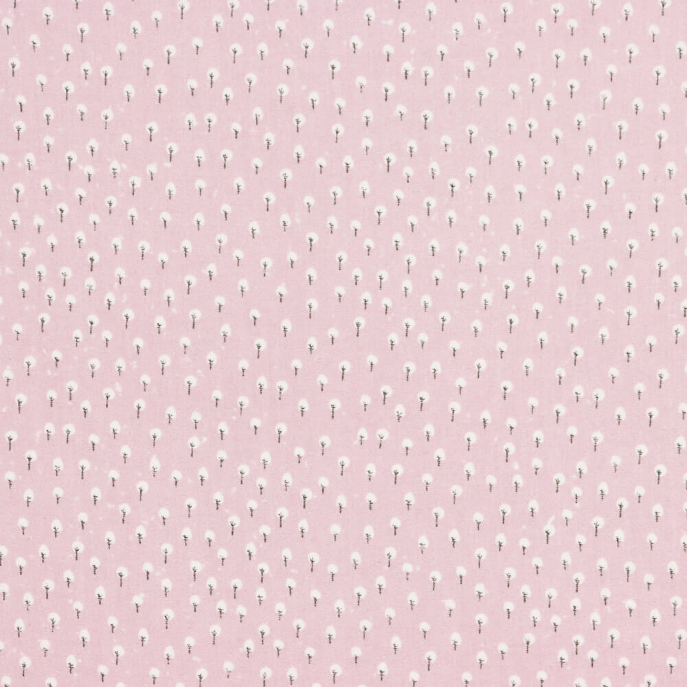 Bambula Cotton Printed Trees Pink Make Up - Ribes y Casals