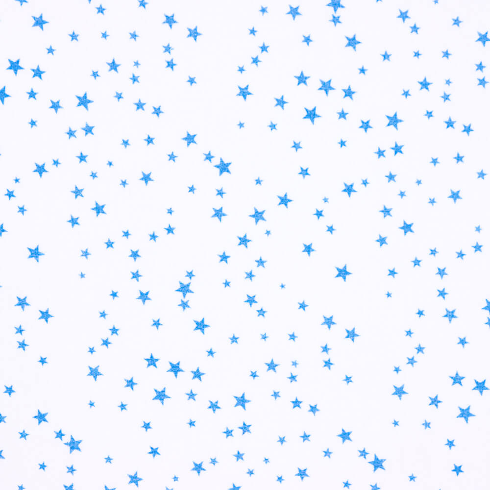 Mini Star Baumwolle Musselin Blau Blau - Ribes y Casals
