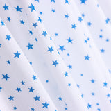 Mini Star Baumwolle Musselin Blau Blau - Ribes y Casals