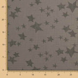 Bambula Baumwolle Multi Stars Braungrau - Ribes y Casals