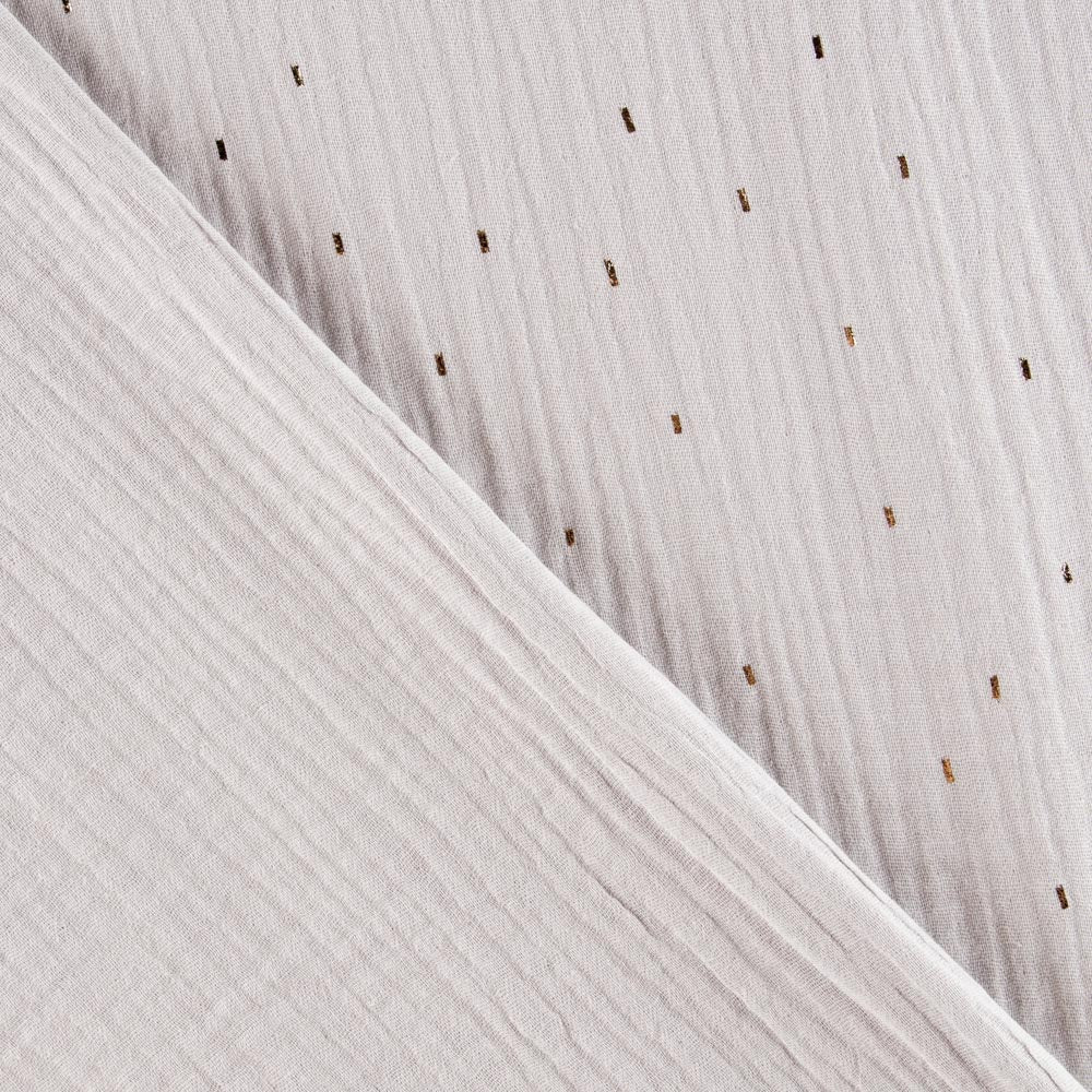 Bambula Cotton Rain Hellgrau - Ribes y Casals