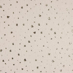 Musselin Baumwolle Gesprenkelt Lurex Baumwolle Medium Grau - Ribes y Casals