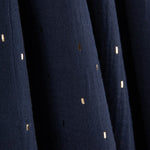 Bambula DoppelgazeMarineblau mit Lurex - Ribes y Casals