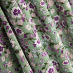 Bambula Viskose Floral Mint - Ribes y Casals