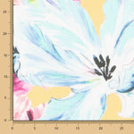 Bambula Viskose Maxi Blume Gelb - Ribes y Casals