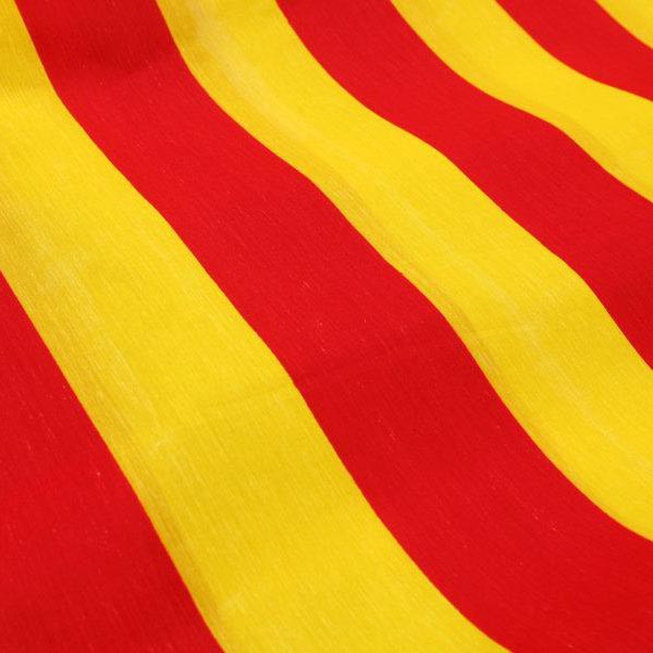 Reststück der katalanischen Flagge 75 x 80 cm - Ribes y Casals