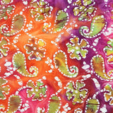 Baumwolle Kaschmir Batik Multicolour - Ribes y Casals